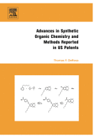 Cover for Advances in Synthetic Organic Chemistry and Methods Reported in US Patents