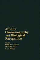 Cover for Affinity Chromatography and Biological Recognition