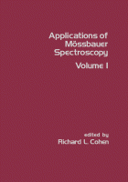 Cover for Applications of Mössbauer Spectroscopy