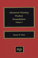 Cover for Advanced Cleaning Product Formulations