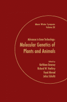 Cover for Advances in Gene Technology: Molecular Genetics of Plants and Animals
