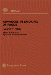 Cover for Advances in Smoking of Foods