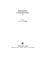 Cover for Advances in Computer Chess