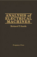 Cover for Analysis of Electrical Machines