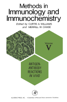 Cover for Antigen-Antibody Reactions in Vivo