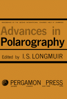 Cover for Advances in Polarography
