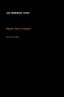 Cover for Algebraic Theory of Automata