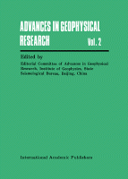 Cover for Advances in Geophysical Research