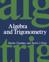Cover for Algebra and Trigonometry
