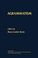 Cover for Agrammatism