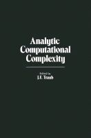 Cover for Analytic Computational Complexity