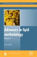 Cover for Advances in Lipid Methodology