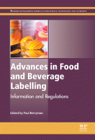 Cover for Advances in Food and Beverage Labelling