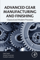 Cover for Advanced Gear Manufacturing and Finishing