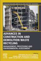 Cover for Advances in Construction and Demolition Waste Recycling