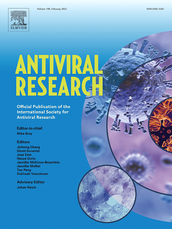 Go to journal home page - Antiviral Research