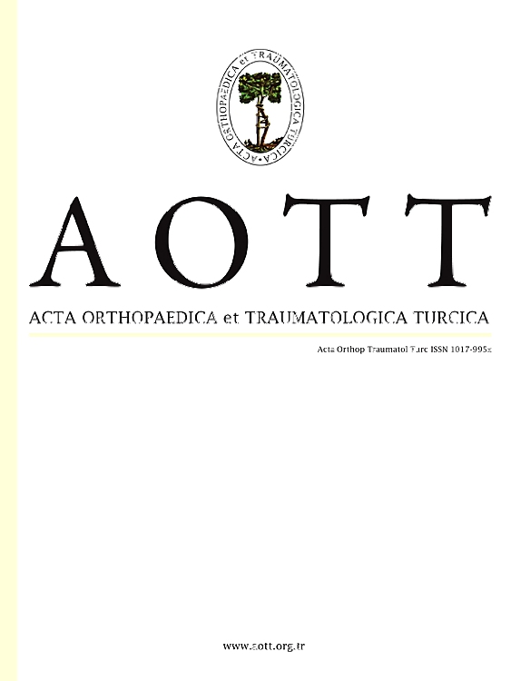 Go to journal home page - Acta Orthopaedica et Traumatologica Turcica