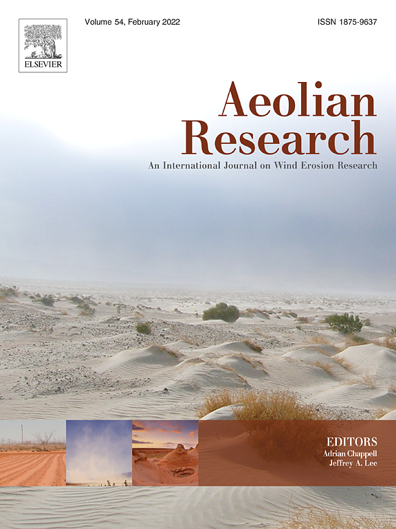 Go to journal home page - Aeolian Research