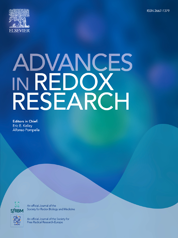 Go to journal home page - Advances in Redox Research