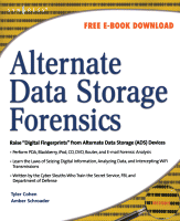 Cover for Alternate Data Storage Forensics