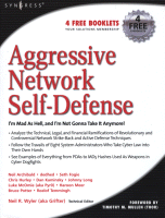 Cover for Aggressive Network Self-Defense