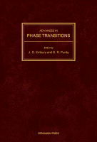 Cover for Advances in Phase Transitions