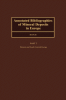 Cover for Annotated Bibliographies of Mineral Deposits in Europe