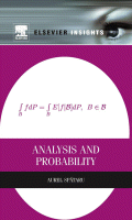Cover for Analysis and Probability