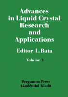 Cover for Advances in Liquid Crystal Research and Applications