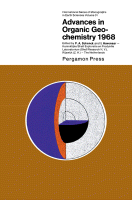 Cover for Advances in Organic Geochemistry 1968