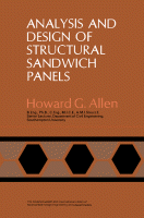 Cover for Analysis and Design of Structural Sandwich Panels