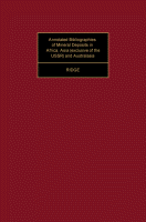 Cover for Annotated Bibliographies of Mineral Deposits in Africa, Asia (exclusive of the USSR) and Australasia