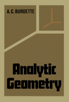 Cover for Analytic Geometry