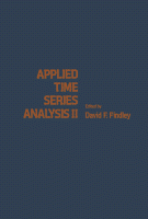 Cover for Applied Time Series Analysis II