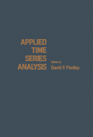 Cover for Applied Time Series Analysis I