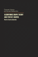 Cover for Algorithmic Graph Theory and Perfect Graphs