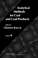 Cover for Analytical Methods for Coal and Coal Products