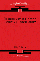 Cover for The Abilities and Achievements of Orientals in North America