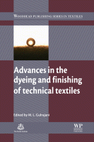 Cover for Advances in the Dyeing and Finishing of Technical Textiles