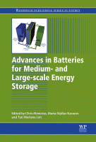 Cover for Advances in Batteries for Medium and Large-Scale Energy Storage