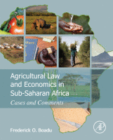 Cover for Agricultural Law and Economics in Sub-Saharan Africa