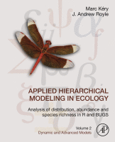 Cover for Applied Hierarchical Modeling in Ecology: Analysis of Distribution, Abundance and Species Richness in R and BUGS