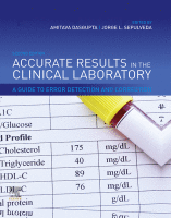 Cover for Accurate Results in the Clinical Laboratory