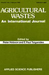 Go to journal home page - Agricultural Wastes