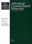 Go to journal home page - Advanced Cement Based Materials