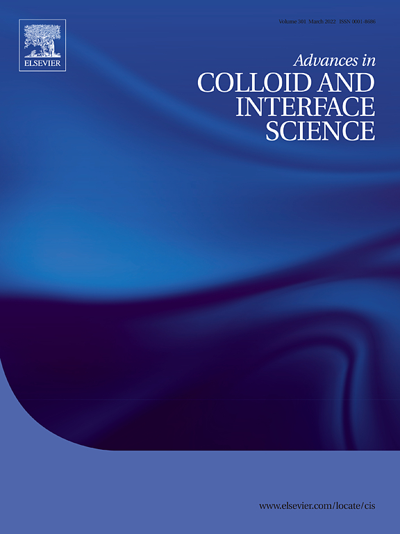 Go to journal home page - Advances in Colloid and Interface Science