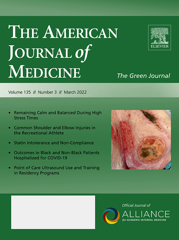 Go to journal home page - The American Journal of Medicine