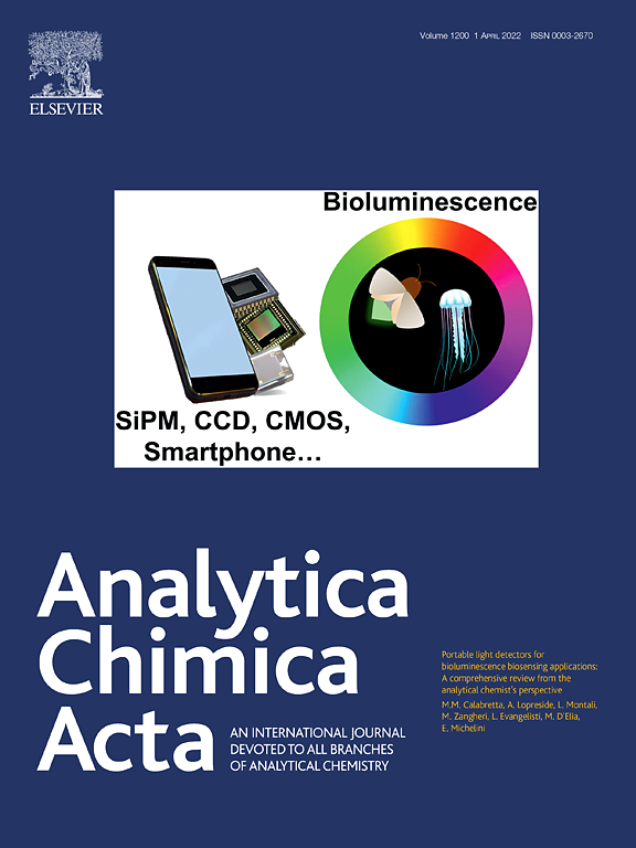 Go to journal home page - Analytica Chimica Acta