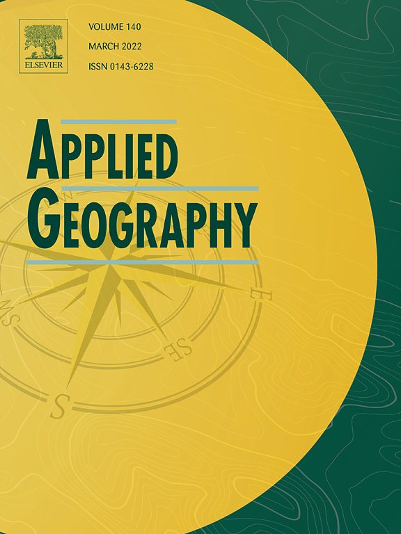 Go to journal home page - Applied Geography