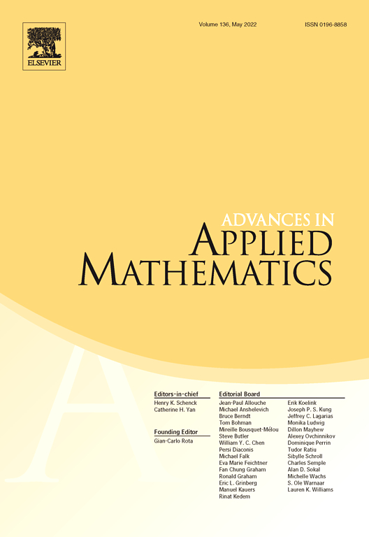 Go to journal home page - Advances in Applied Mathematics